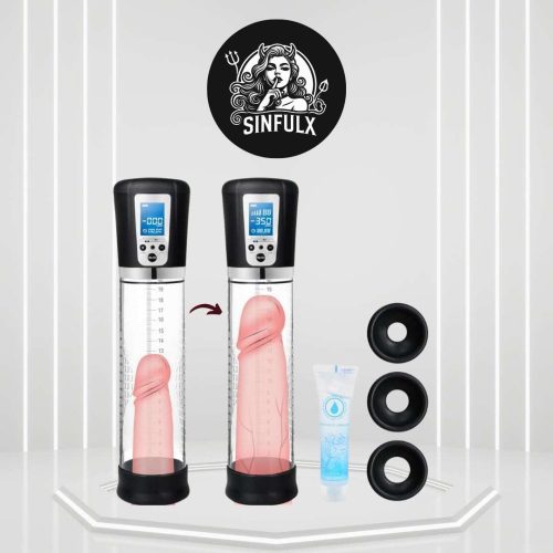 Power Suction Electric Male Enhancement Pump_SinfulX_premium_sex_toys