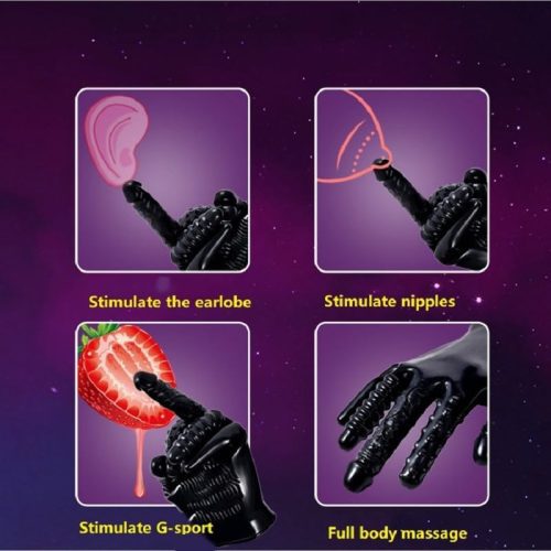 HighFive Finger Vibrating Sex Gloves SinfulX premium sex toys 6287922