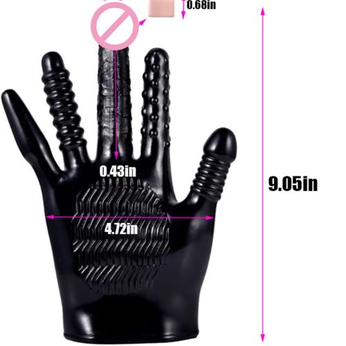 HighFive Finger Vibrating Sex Gloves SinfulX premium sex toys 6287935