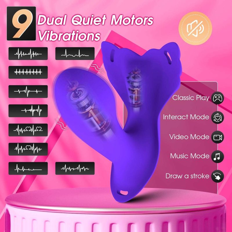 QuakeNest Dual Stimulation Panty Vibrator SinfulX premium sex toys 5878875