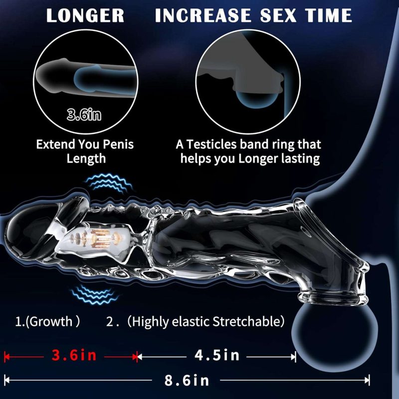 SavageTide Vibrating Penis Sleeve Extender SinfulX premium sex toys 5923036