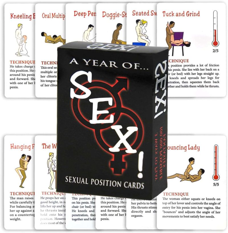 Sexual Positions Bedroom Card Game SinfulX premium sex toys 5945598