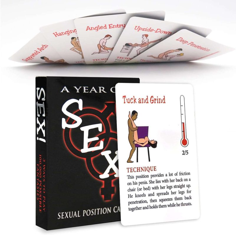 Sexual Positions Bedroom Card Game SinfulX premium sex toys 5945605